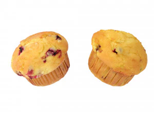 Blueberry Muffins 3D Model