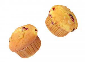 Blueberry Muffins 3D Model