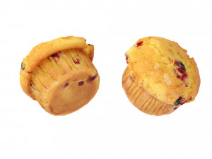 Blueberry Muffins 3D Model