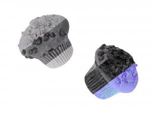 Chocolate Muffin Modelo 3D