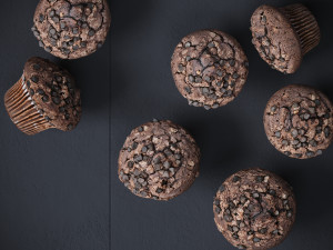 Chocolate Muffin Modelo 3D