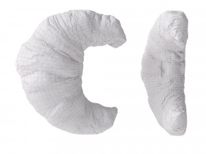 Butter Croissants 3D 模型