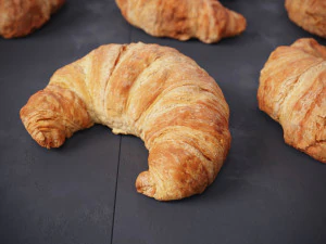 Butter Croissants 3D Model