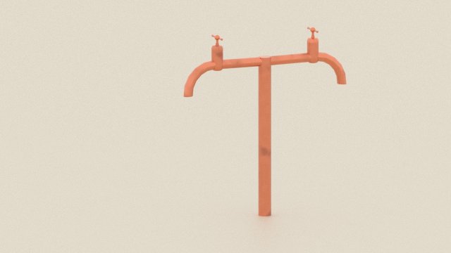 Outdoor crane 3D Model .c4d .max .obj .3ds .fbx .stl .blend 