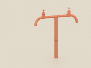 Outdoor crane 3D Модель