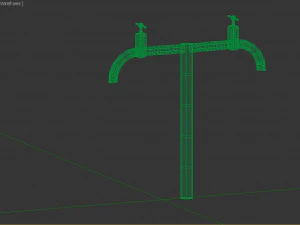 Outdoor crane 3D Model