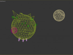 Polygonal Planets 3D Model