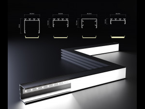 Aluminum Profile 3D 模型