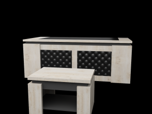 Office Executive Desk 3 3D Модель