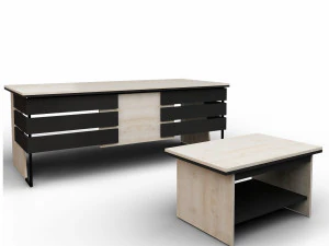 Office Executive Desk 4 3D Model