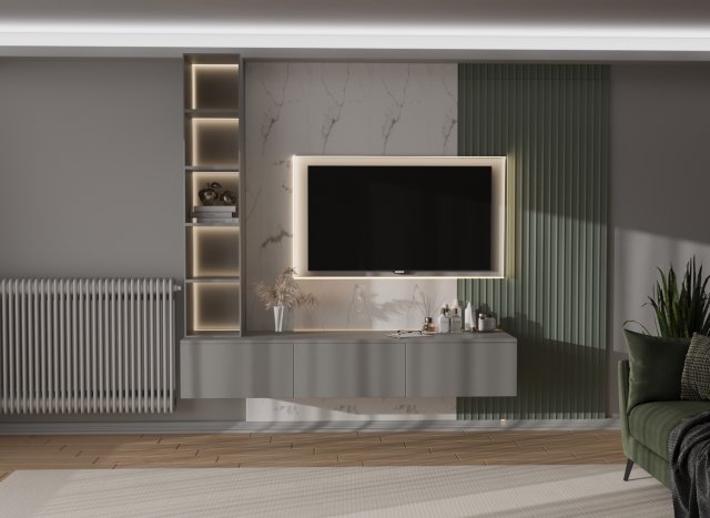 TV unit 3Dモデル .c4d .max .obj .3ds .fbx .stl .blend 
