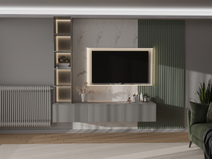 TV unit 3D Model