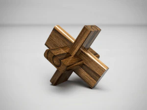 KnotCraft - quebra-cabe&ccedil;a 3D Modelo de Impressão 3D