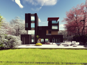 Modern Villa 3D Model