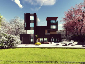 Modern Villa 3D Model