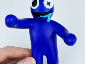 Rzeźba NIEBIESKICH PRZYJACI&Oacute;Ł TĘCZY - ROBLOX Model do druku 3D