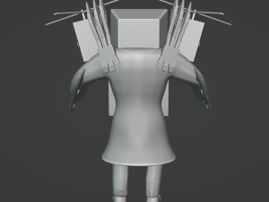 TV MAN SKIBIDI TOILET TITAN SCULPTURE Modelo de impresión 3D