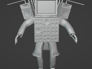 TV MAN SKIBIDI TOILET TITAN SCULPTURE Modelo de impresión 3D