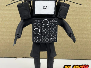 TV MAN SKIBIDI TOILET TITAN SCULPTURE 3D Print Model