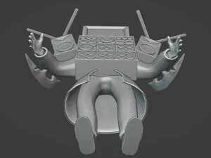TV MAN SKIBIDI TOILET TITAN SCULPTURE 3D Print Model