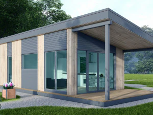 М52-01одинарная крыша 3D Модель