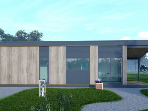 M52-01single roof 3D Model