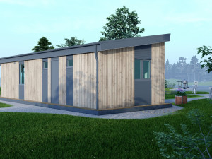 M52-01single roof 3D Model