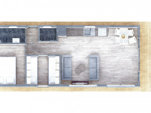 M52-01single roof 3D Model