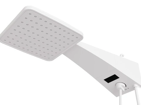 Nowoczesny prysznic ścienny o minimalistycznym designie Model 3D