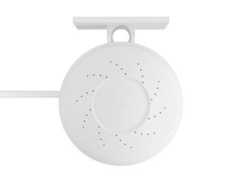 Real-size electric white showerhead Modèle 3D