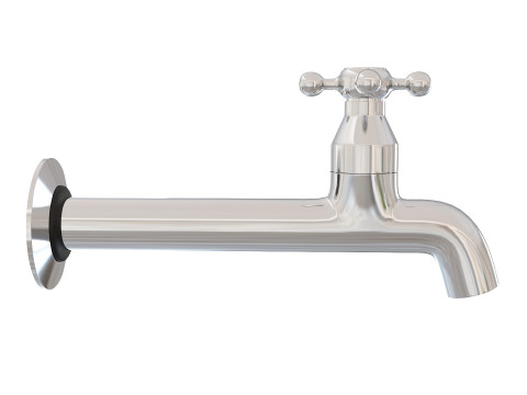 Faucet for Laundry and Balcony Use Modelo 3D