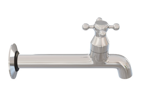 Modern Faucet Sleek Interior Tap for Kitchen and Bathroom Modello 3D