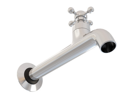 Modern Faucet Sleek Interior Tap for Kitchen and Bathroom Modello 3D