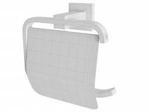 Round bathroom accessories 3Dモデル