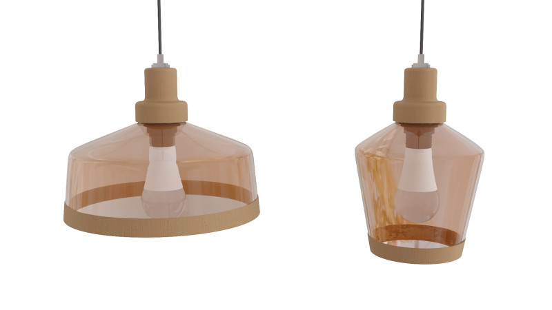 Elegant Interior Chandelier with Detailed Lighting Design 3D Model .c4d .max .obj .3ds .fbx .stl .blend 
