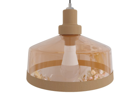 Elegant Interior Chandelier with Detailed Lighting Design 3D Model
