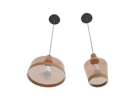 Elegant Interior Chandelier with Detailed Lighting Design 3D Model
