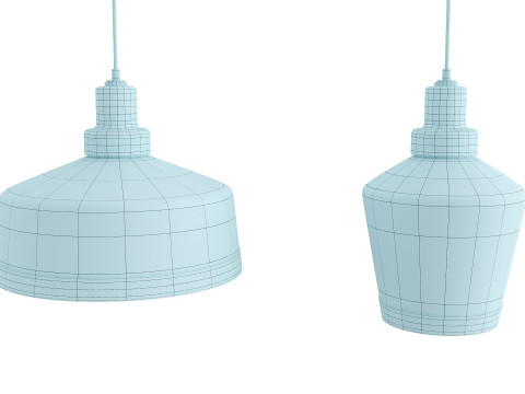 Elegant Interior Chandelier with Detailed Lighting Design 3D Model