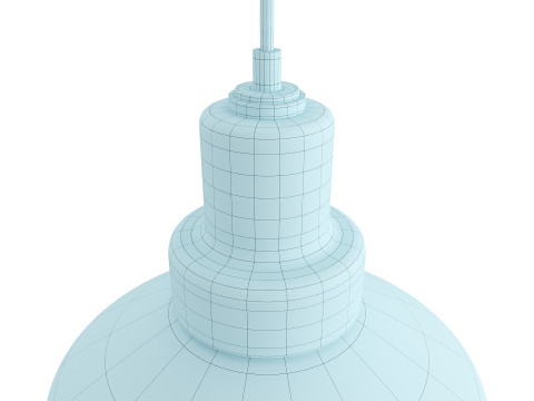 Elegant Interior Chandelier with Detailed Lighting Design 3D Model