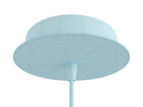 Elegant Interior Chandelier with Detailed Lighting Design 3D Model