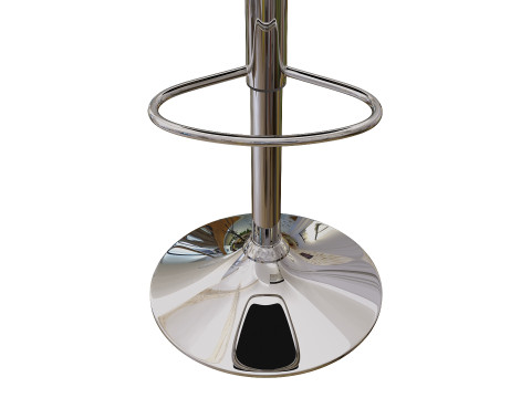 Stylish Modern Kitchen Stool for Bar Counters 3D Model