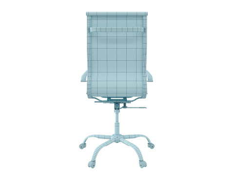 Ergonomic executive office chair Modelo 3D