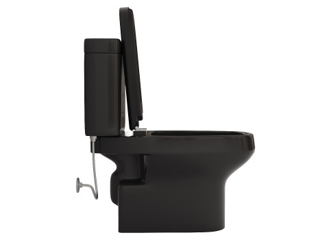 Modern Toilet Set with Two Color Variants Modelo 3D