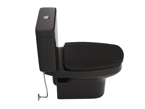 Modern Toilet Set with Two Color Variants Modelo 3D