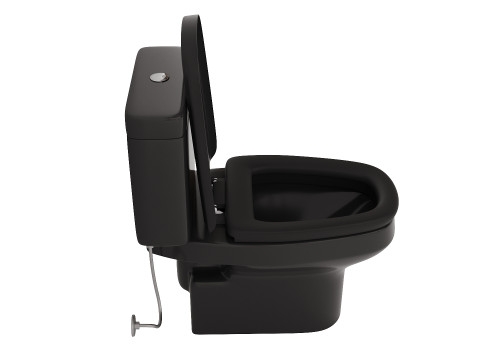 Modern Toilet Set with Two Color Variants Modelo 3D