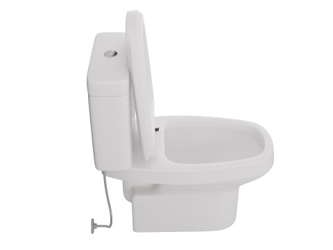 Modern Toilet Set with Two Color Variants Modelo 3D