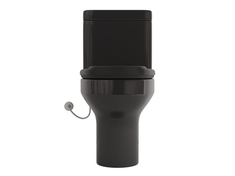 Modern Toilet Set with Two Color Variants Modelo 3D