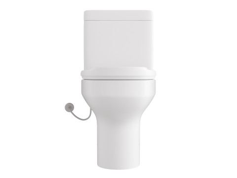 Modern Toilet Set with Two Color Variants Modelo 3D