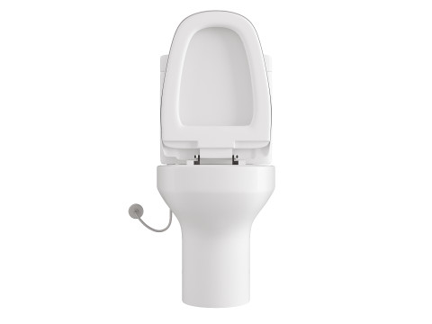 Modern Toilet Set with Two Color Variants Modelo 3D