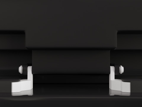 Modern Toilet Set with Two Color Variants Modelo 3D